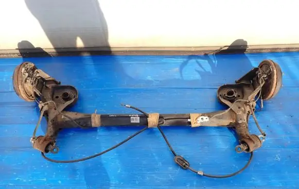 Rear axle beam