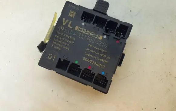 Mercedes-Benz C W204 Door control unit/module A2129004202
