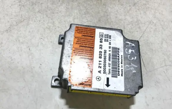 Mercedes-Benz E W211 Airbag control unit/module a2118203385 500303060760