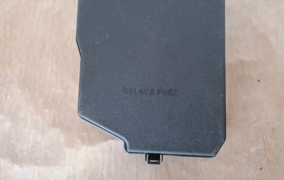 Fuse box cover
