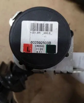 Opel Zafira B Rear seatbelt 602592500B