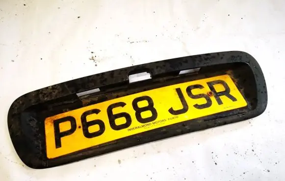 Renault Megane I Trunk door license plate light bar 7700834111 7701672681
