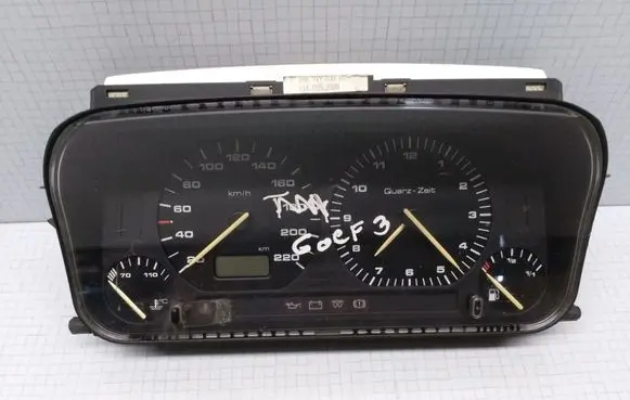 Volkswagen Golf III Speedometer (instrument cluster) 1H6919033BC 5411004600 5392324710