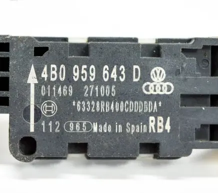 Audi A6 S6 C5 4B Airbag deployment crash/impact sensor 4B0959643D