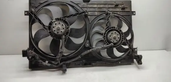 Audi A3 S3 8L Radiator cooling fan shroud 1J0121207M