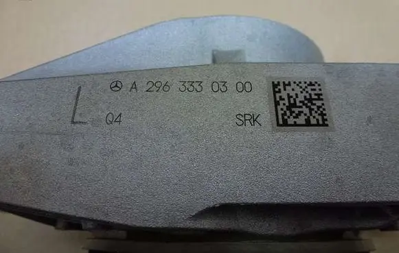Mercedes-Benz EQB Engine mount vacuum valve A2963330300