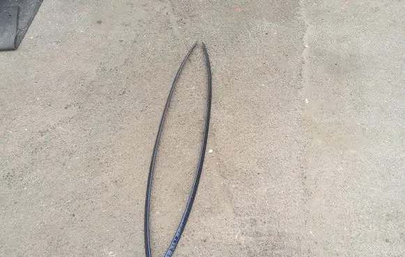 Peugeot 607 Roof trim bar molding cover 9632832977 9632832877