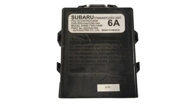 Subaru Outback (BS) Other control units/modules 88035AL06A