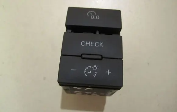 Panel lighting control switch