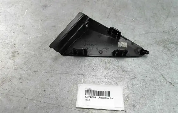 Renault Zoe Plastic wing mirror trim cover 638744980r