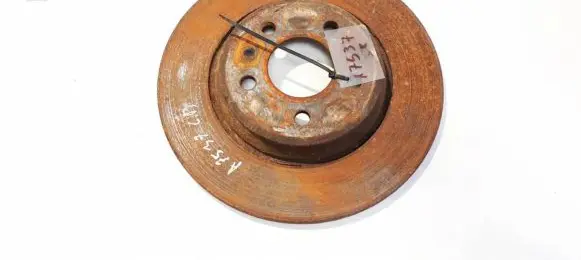Audi A5 8T 8F Rear brake disc neventiliuojamas