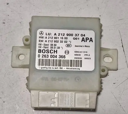 Mercedes-Benz E W212 Parking PDC control unit/module A2129003704 A2129011500 A2129023202
