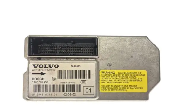 Volvo S60 Airbag control unit/module 8651523 0285001456
