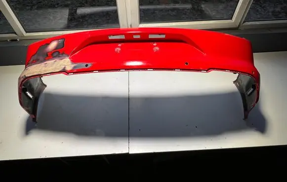 Ford Mustang VI Rear bumper JR3B17K835AAW JR3B17D781AF