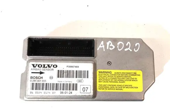 Volvo S60 Airbag control unit/module 30667469 0285001655