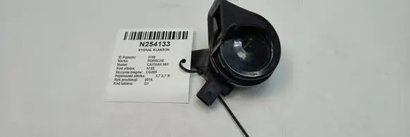 Porsche Cayman 981 Horn signal 004153