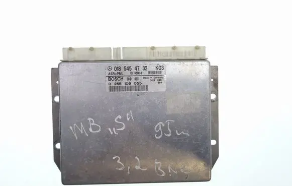 Mercedes-Benz S W126 ESP (stability system) control unit 0185454732 0265109055