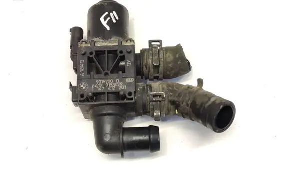 Coolant heater control valve