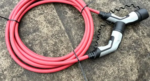 Renault Zoe Electric car charging cable 296957361R 296957361