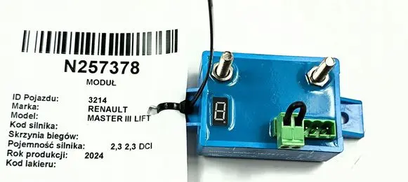 Renault Master III Other control units/modules BPR000065400