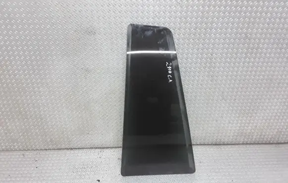 Rear vent window glass
