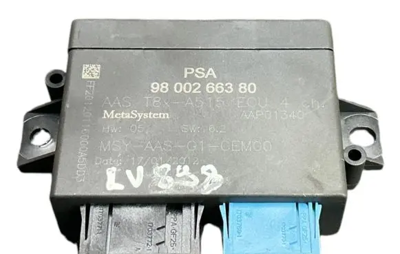 Peugeot 3008 I Parking PDC control unit/module 9800266380