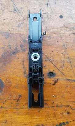 Peugeot 5008 Seat belt adjustment rail 9683636180