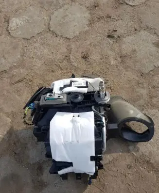 Interior heater climate box assembly