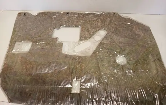 Audi V8 Front door sound insulation 