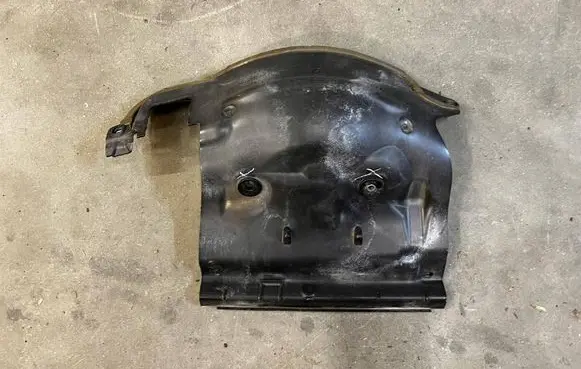 Mercedes-Benz GLS X166 Engine compartment bulkhead A1666206901