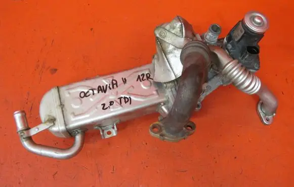 Skoda Octavia Mk2 (1Z) EGR valve cooler 03L131512DQ 0280751016