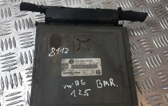 Volkswagen PASSAT B6 Engine control unit/module 03G906018AS 8112