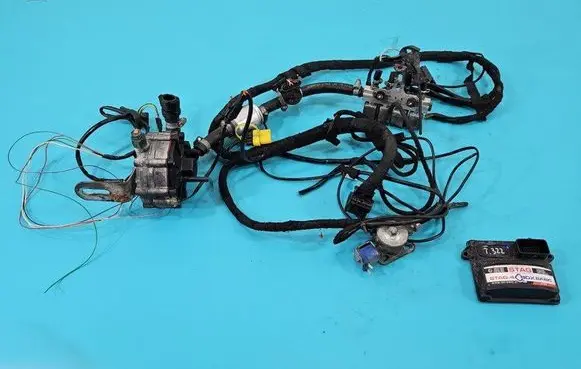 Renault Clio II LP gas equipment set STAG4QBOXBASIC IMPRK1449891