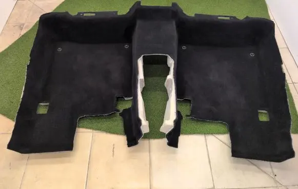 Mercedes-Benz S AMG W222 Rear floor carpet liner A2226800741 11812484E