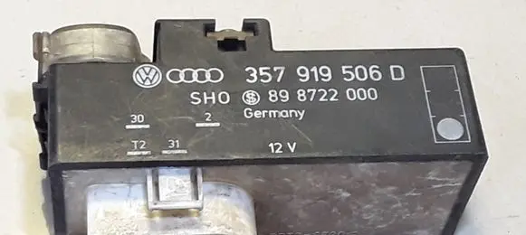 Coolant fan relay