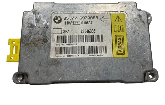 BMW 7 E65 E66 Airbag control unit/module 6970889 6577970889 28046336
