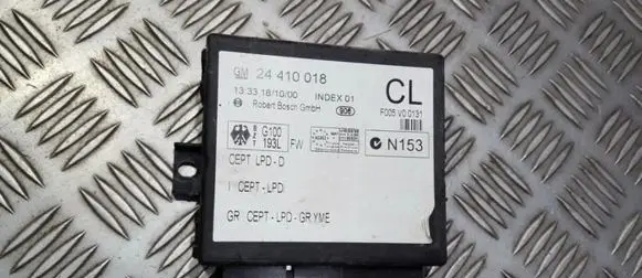 Opel Astra G Comfort/convenience module 24410018 F005V00131