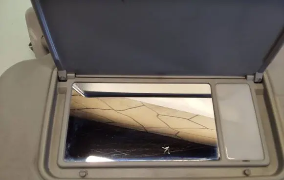 KIA Carens I Sun visor