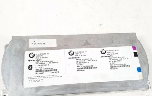 BMW 7 F01 F02 F03 F04 Bluetooth control unit module 9202332