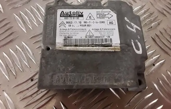 Citroen C4 I Airbag control unit/module 603726100 216102810