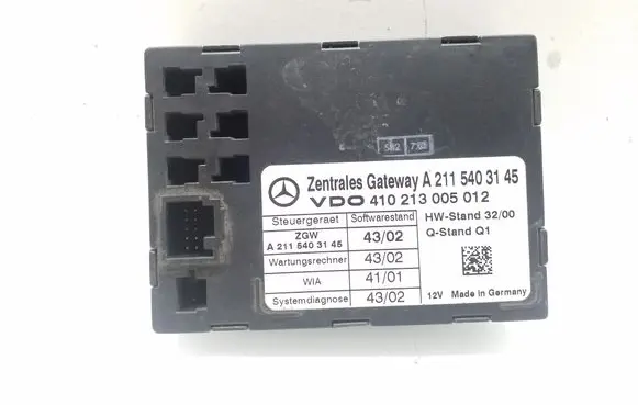 Mercedes-Benz E W211 Door central lock control unit/module A2115403145