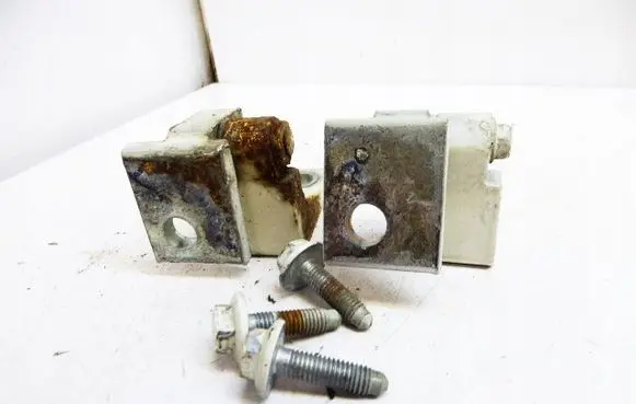 Fiat Panda II Front door hinge set 