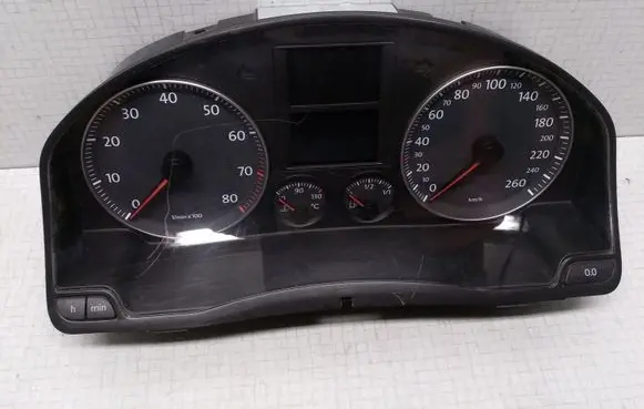 Volkswagen Golf V Speedometer (instrument cluster) 1K0920860K 110080247 A2C53025660