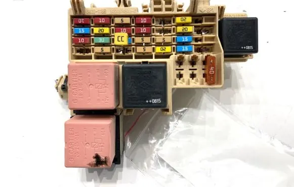 Renault Kangoo II Fuse box set 