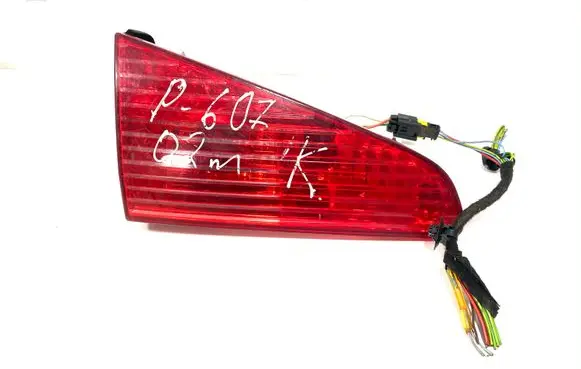 Peugeot 607 Tailgate rear/tail lights 2543G