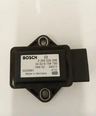BMW 5 E60 E61 ESP acceleration yaw rate sensor 6758750