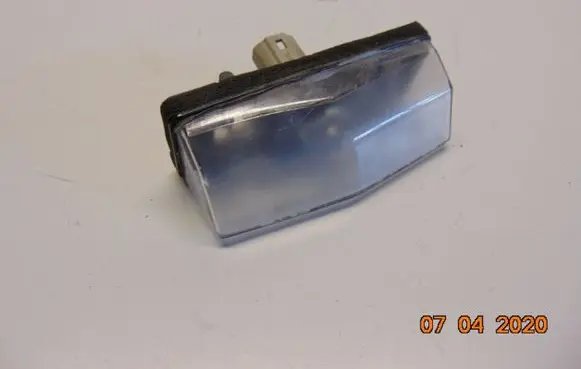 Number plate light