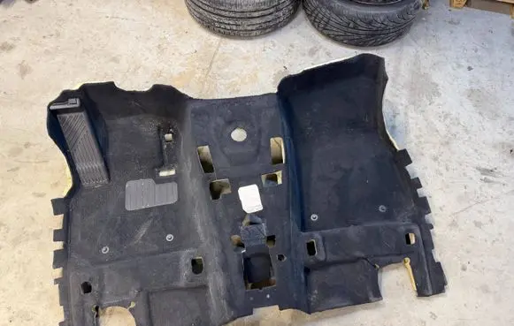BMW X3 G45 Front floor carpet liner 