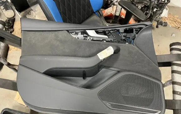 Audi A4 S4 B9 8W Front door card panel trim 8W0867133