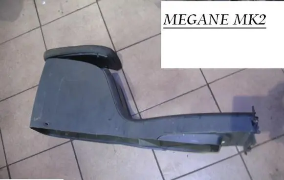 Renault Megane II Armrest